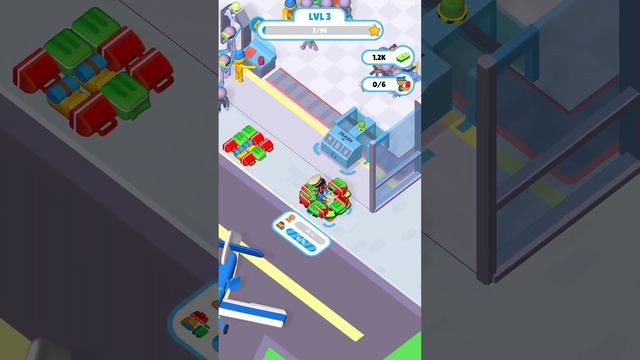 My Travel Airport - Gameplay Walkthrough Part 1 Tutorial Stickman My Tiny Airport (iOS, Android) смотреть онлайн