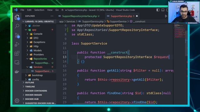 Curso de Laravel 10 - #21 - Trabalhar com Repository Pattern e Inversão de Dependência смотреть онлайн