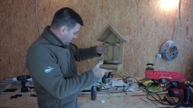 #87 Кормушка для птиц (бункерного типа) смотреть онлайн