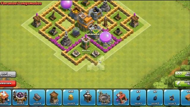 Clash of Clans TrophyBase BEGINNING TH 7 смотреть онлайн
