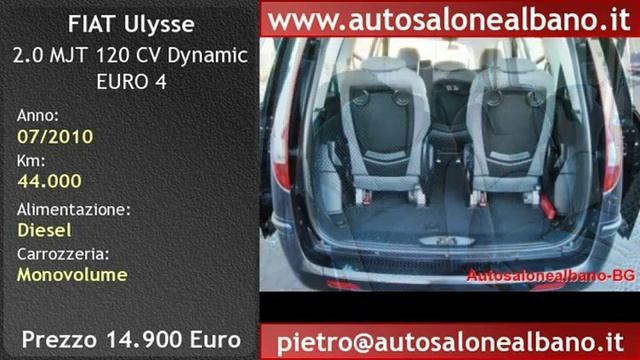 Albano San Alessandro, FIAT Ulysse 2.0 MJT 120 CV Dynamic EURO 4 смотреть онлайн