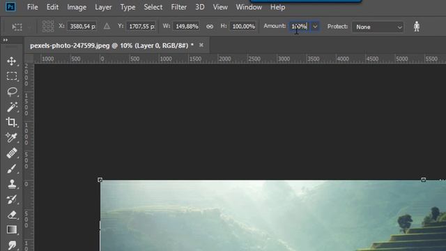Масшатбирование в Photoshop - Content Aware Scale - ПОЛНЫЙ КУРС PHOTOSHOP. ЧАСТЬ 3 смотреть онлайн