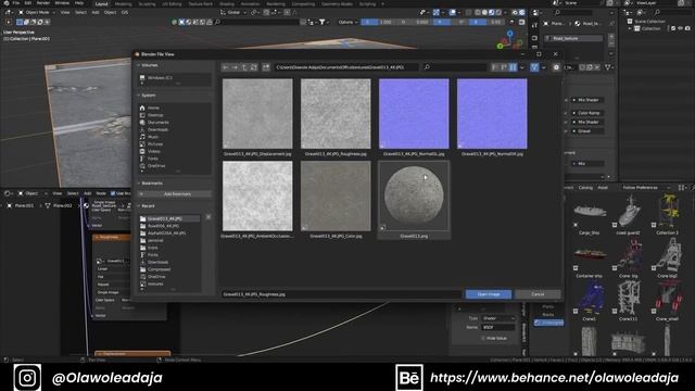 How to Make and PAINT Realistic Potholes and Puddles in Blender (Tutorial)#3d #blender #blender3d смотреть онлайн