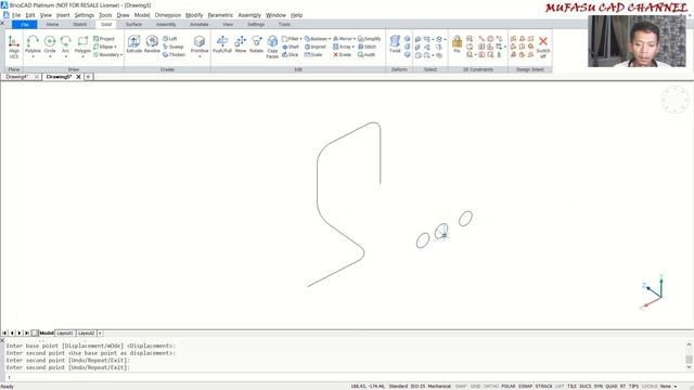 BricsCAD 3D Modeling Pipe Tutorial Graphic Design Software смотреть онлайн