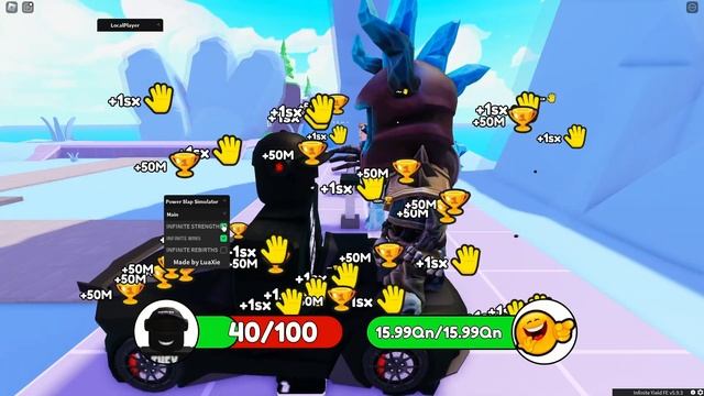 Power Slap Simulator OP Script | INFINITE STRENGTH, WINS, REBIRTHS [MAXED IN 1 MINUTE] смотреть онлайн