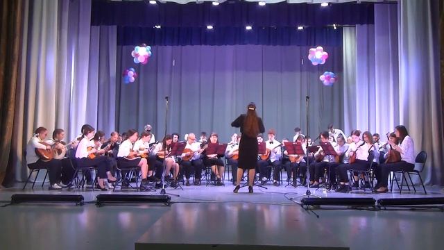 Оркестр русских народных инструментов Н.Речменский "Песня" инстр. И.Радякина, ДМШ №1 г.Рубцовска смотреть онлайн