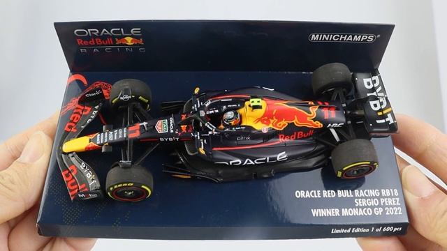 MINICHAMPS 1:43 ORACLE RED BULL RACING RB18 - SERGIO PEREZ - WINNER MONACO GP 2022 (417220711) смотреть онлайн