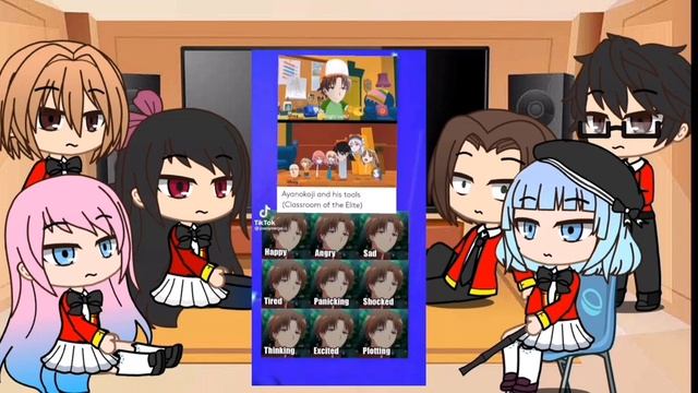 Classroom of the Elite's react to // Part 1/5// Gacha Ayanokoji // The Movie Masterpiece Compilatio смотреть онлайн