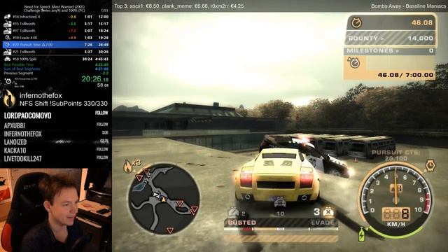 Funny And Lucky Moments - NFS Most Wanted - Ep.39 смотреть онлайн