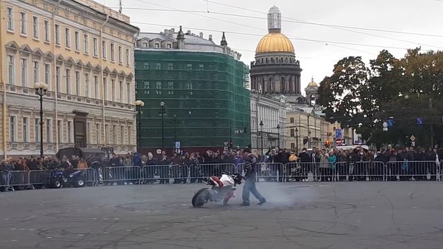 Закрытие мотосезона 2017 в Санкт-Петербурге смотреть онлайн