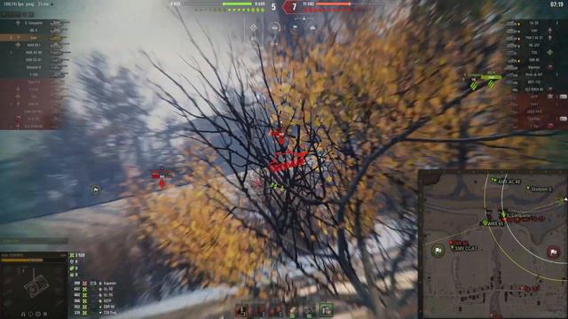 Lion - 8 Frags 10.7K Damage - At the last second! - World Of Tanks смотреть онлайн