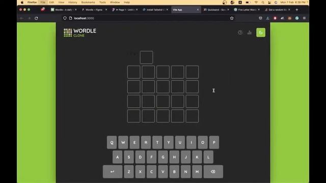 Coding Session 7/2/2022 - Let's Make a Wordle Clone смотреть онлайн