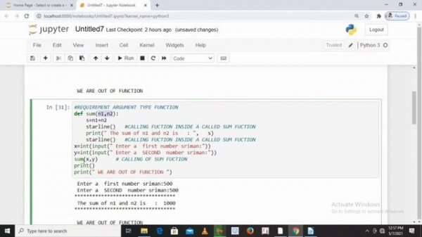 TYPES OF ARGUMENTS OF FUNCTION IN PYTHON