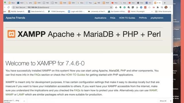 Installing XAMPP to MAC смотреть онлайн