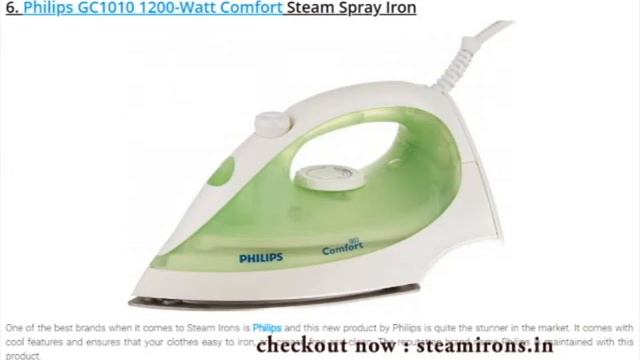 10 Best Steam Irons 2018 | Best Steam Irons Reviews! смотреть онлайн
