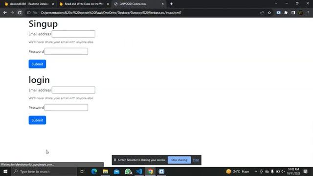 Login with firebase смотреть онлайн