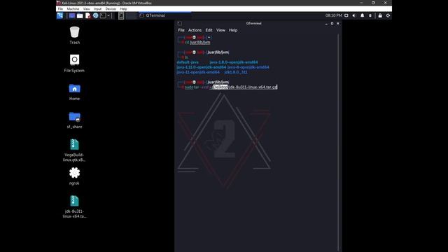 تثبيت اصدار الجافا 8 على الكالي لينكس | INSTALL JAVA 8 FOR KALI LINUX смотреть онлайн
