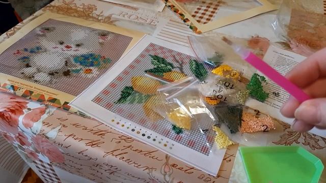 Алмазная мозаика из Фикс Прайс_ Моё хобби.