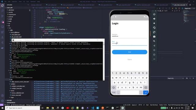 Socket IO Flutter App (Node JS Backend + MongoDB) смотреть онлайн