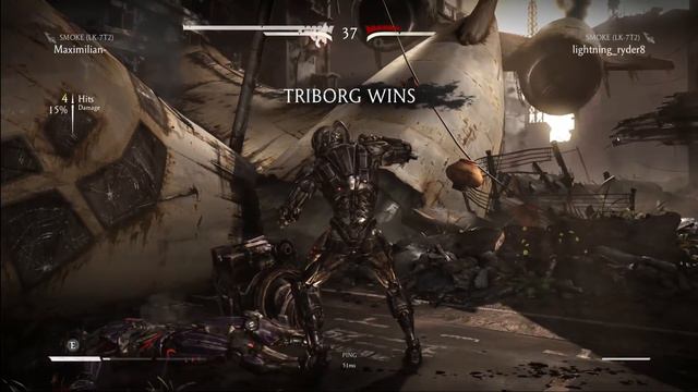 ROBOT MURDERER : Triborg/Smoke Week Of! Mortal Kombat XL - Online Ranked смотреть онлайн