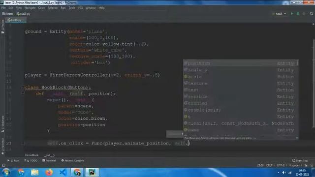 Grappling Gun in Ursina Engine | Learn Ursina Part 18 смотреть онлайн