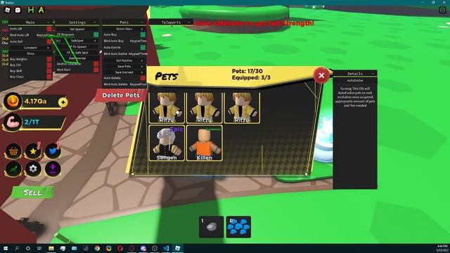 AbsolutionismHub - Anime Lifting Simulator смотреть онлайн