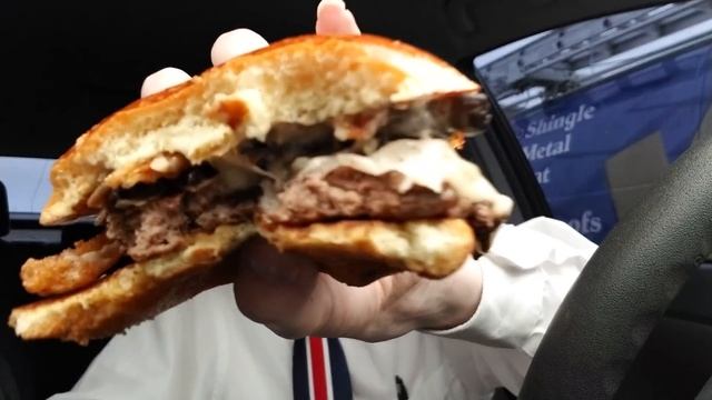 McDonald's NEW Mushroom & Swiss Burger Review смотреть онлайн