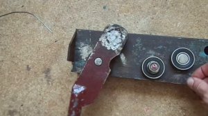 Монастырская решетка, приспособление из подшипников.