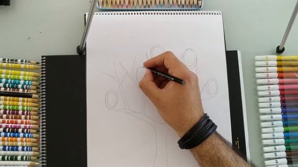 How to make Family tree EASY / How to Draw Family tree step by step