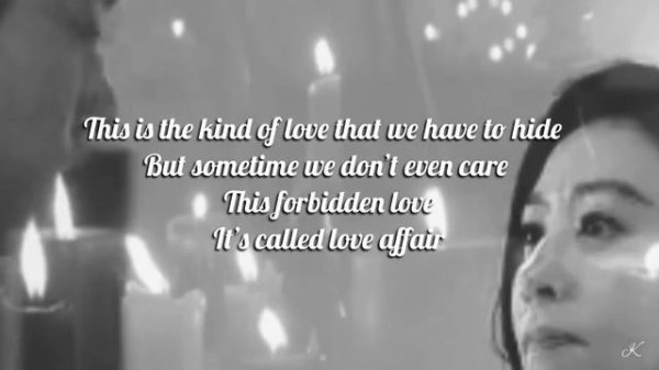 Forbidden Love - Secret Love Affair - Lyrics