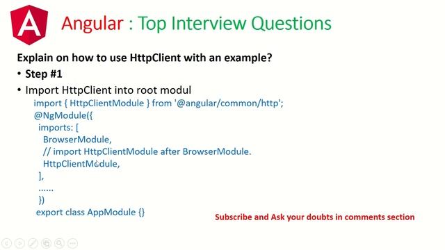 Angular HTTP - Interview Questions and Answers 2020 | Part 5 смотреть онлайн