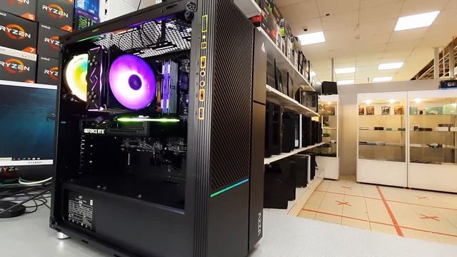 Сборка 2350 _123600₽_ i5 10400F / B460M PRO VDH / 16Gb / ssd 240Gb / RTX 3060Ti 8Gb / Azza iris 330 смотреть онлайн