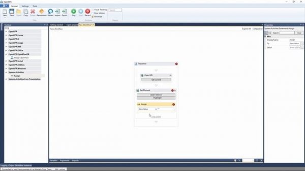 OpenRPA - Browser Automation Tutorial