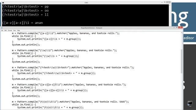 Learn Java Programming - Regex Backreference Tutorial смотреть онлайн