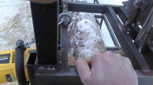 Самодельная пилорама из цепной  пилы