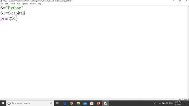 String in Python | Working with String in Python | String Method | Class XI & XII | CBSE |Part-2 смотреть онлайн