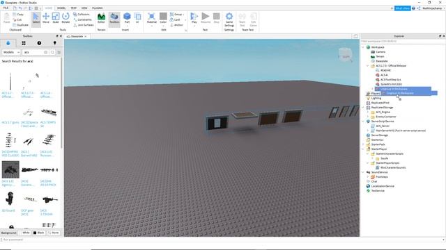 How to install ACS 1.7.5 || Roblox Studio (2020) смотреть онлайн