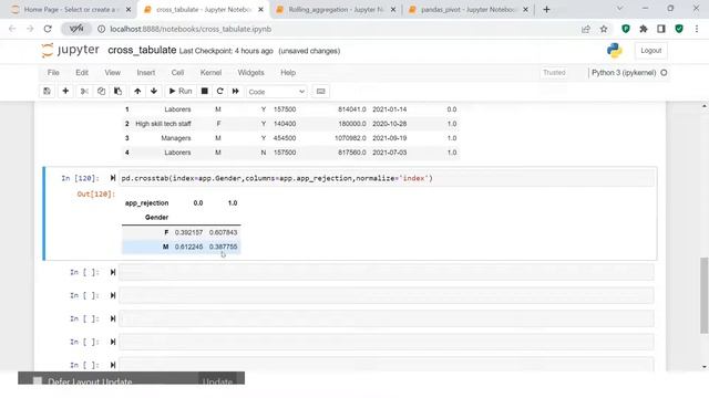Crosstab in Pandas Python | Cross Tabulation in Python Pandas смотреть онлайн