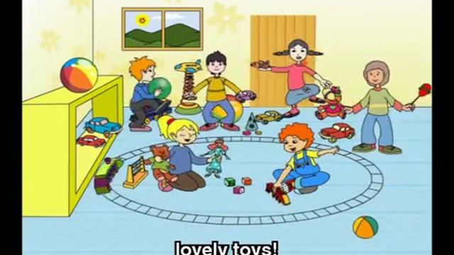My Toys Song -  Песня: Мои игрушки - Английский для детей