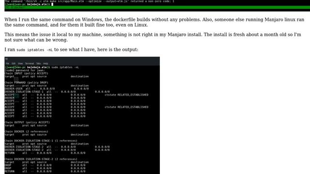 Unix & Linux: Docker file fails to build смотреть онлайн