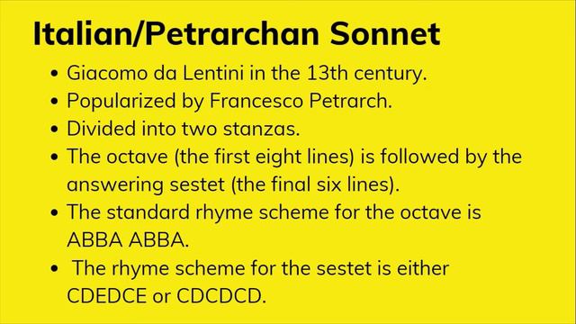 Sonnet and Its Types | What is Sonnet | Types of Sonnet смотреть онлайн