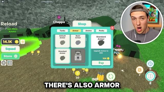 Upgrading WORLDS STRONGEST TANK in ROBLOX Tank Simulator! смотреть онлайн