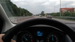 Фактический расход топлива на автомобиле Ford Focus 1,6, Трасса, город.