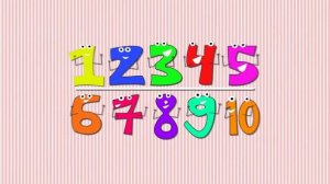 Считалочка для детей! Цифры от 1 до 10 на русском! Учим цифры в песне весело