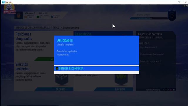 FIFA 19 Desafios de Creacion de Plantilla Sigamos Adelante 😍⚽ смотреть онлайн