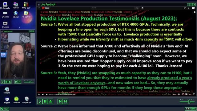 RDNA 4 pas de haut de gamme ? Baisse de prod sur les RTX 4000 ? Les newzasses смотреть онлайн