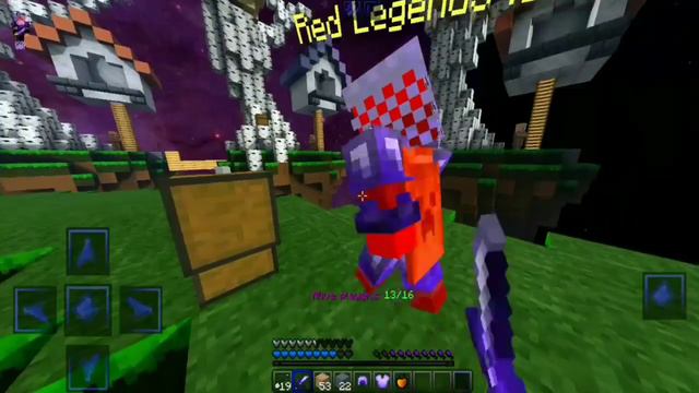 ИГРАЮ С КРЕСТИКОМ! | САМЫЙ УДОБНЫЙ КРЕСТИК? | Minecraft PE