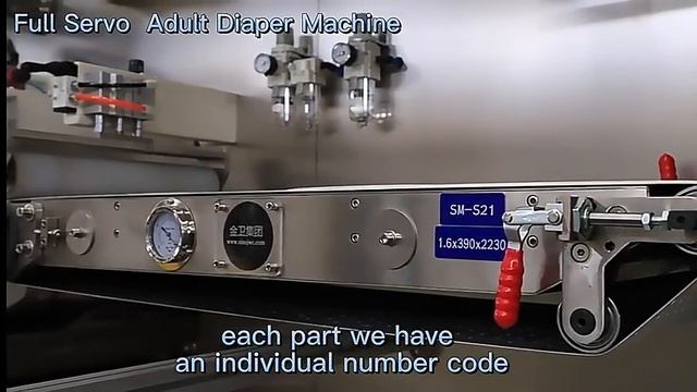 JWC Machinery full servo high speed good quality adult diaper machine factory direct sale смотреть онлайн