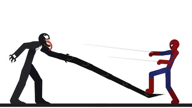 Spider-Man vs Venom (stick nodes) смотреть онлайн