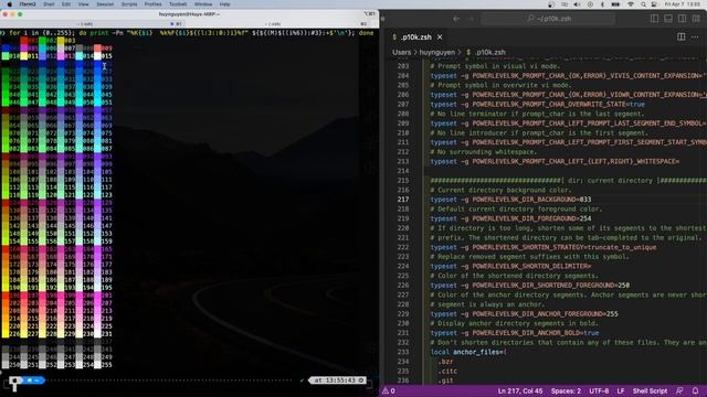 How to Change PowerLevel10K oh-my-zsh Directory Colors смотреть онлайн